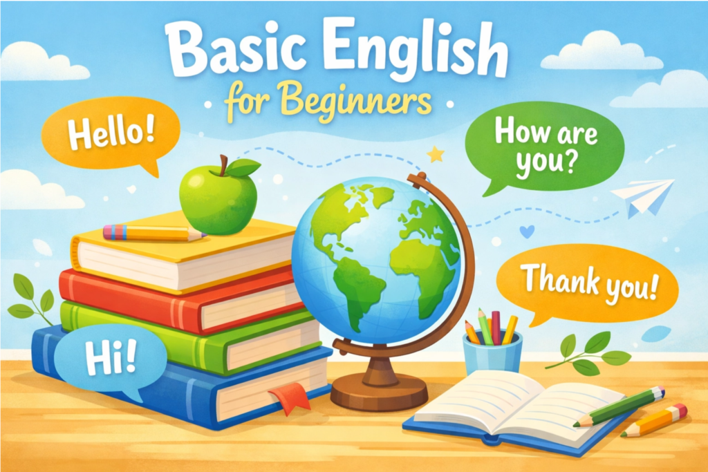 Inglês Básico: O Guia Inicial para Começar do Zero em 2026