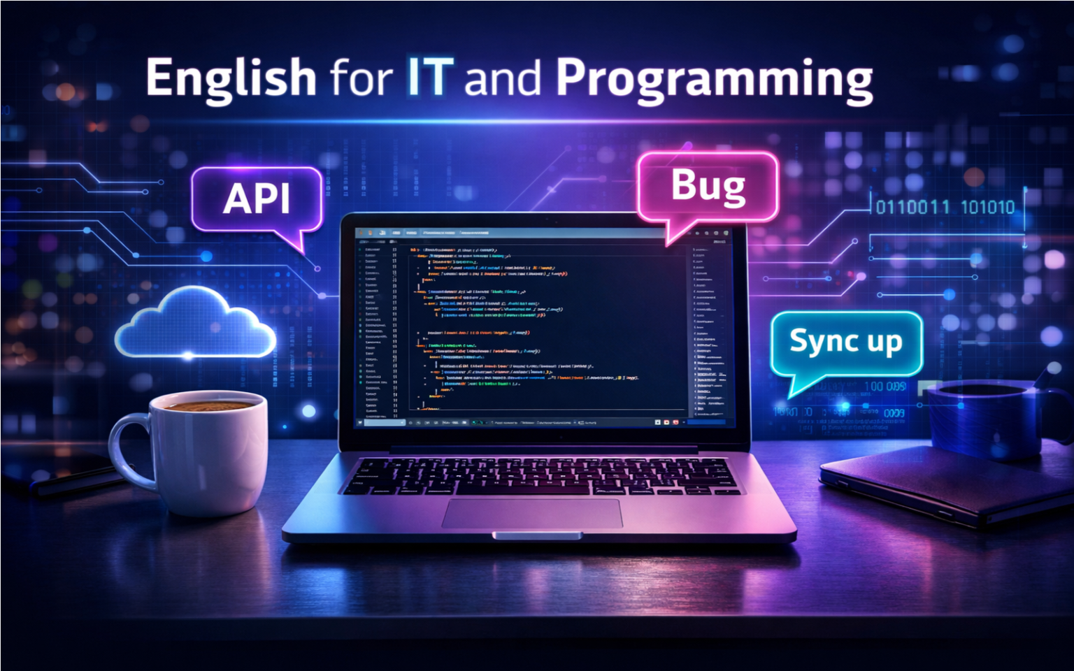Inglês para TI e Programação: O Guia Definitivo para sua Carreira Tech em 2026